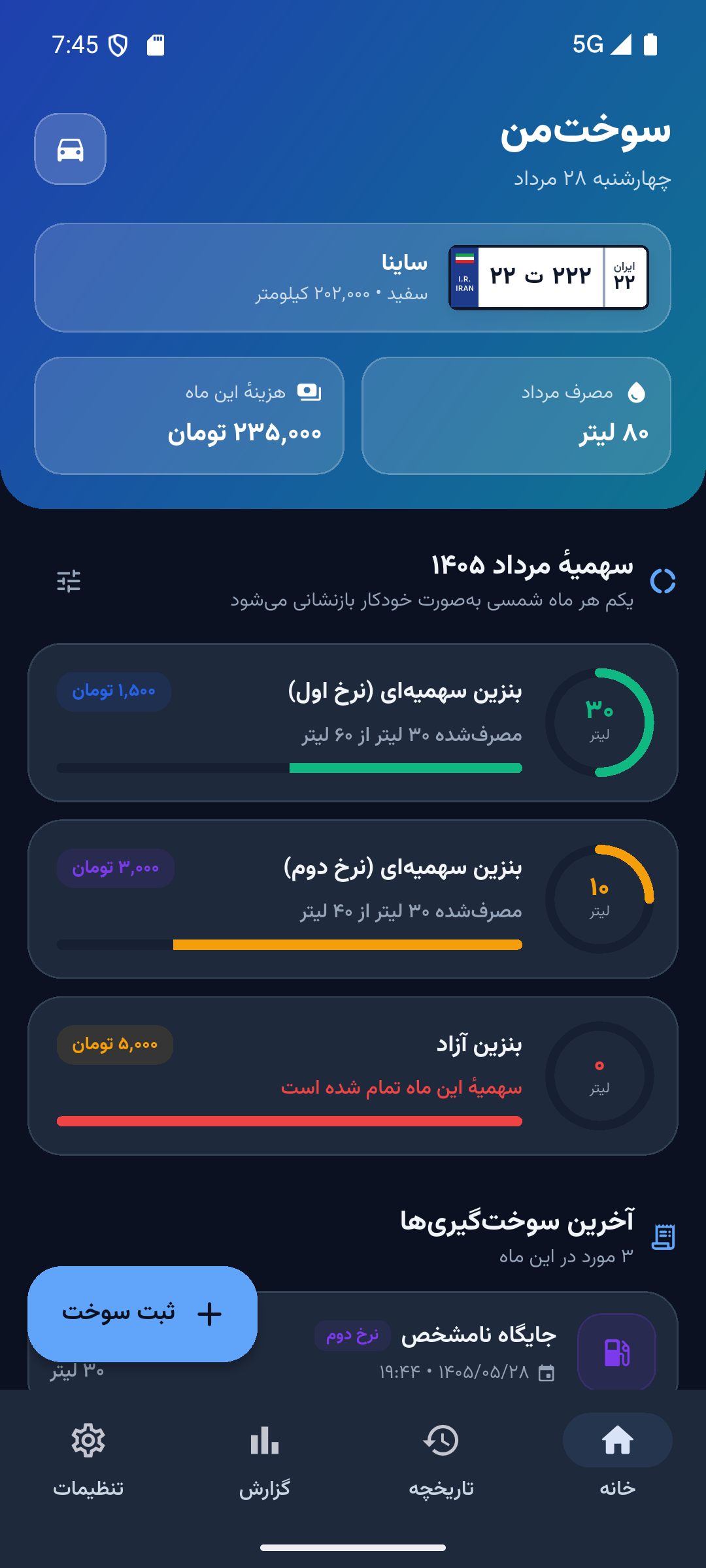 تصویر 1 از سوخت من
